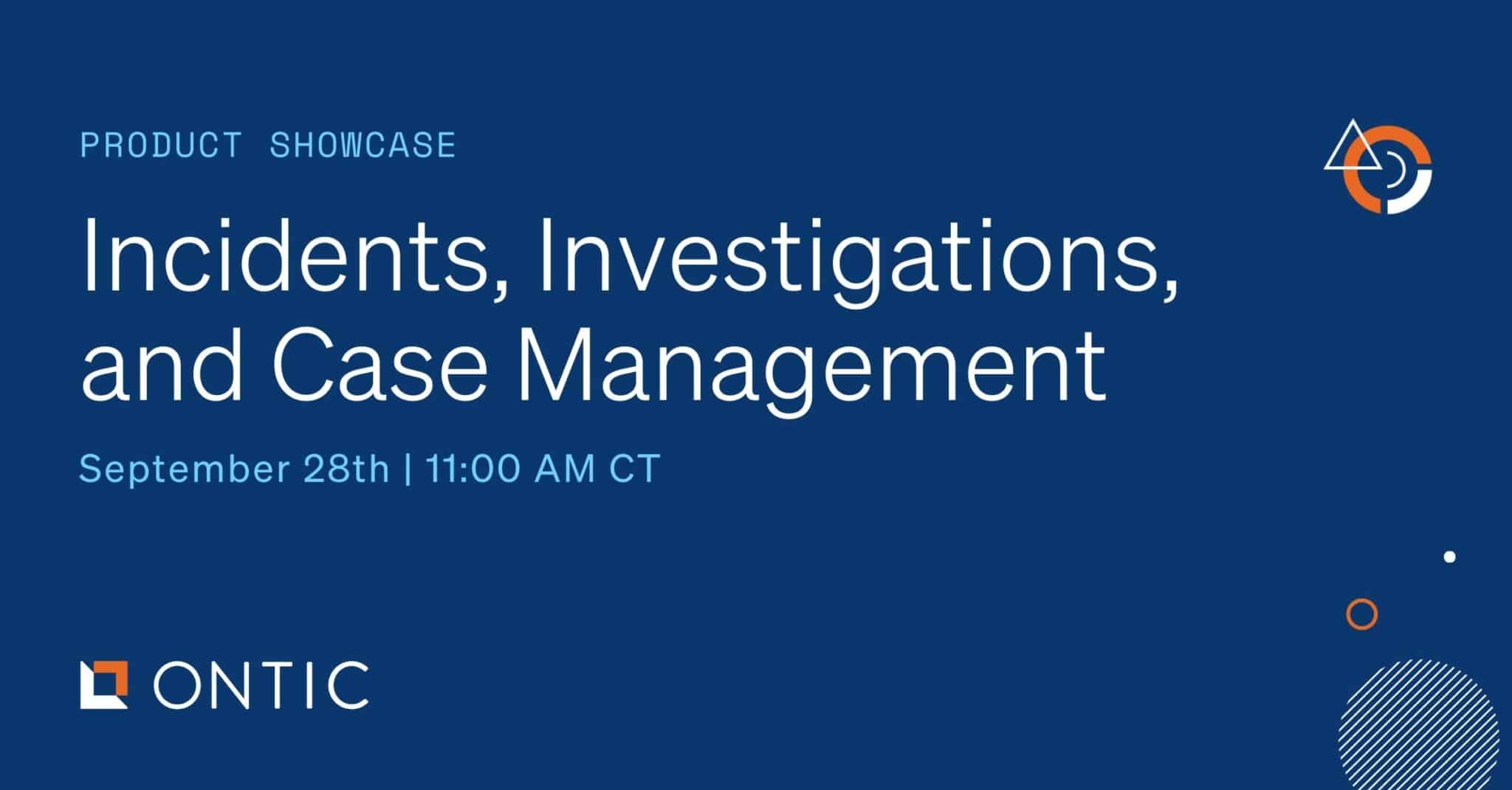 Discover how to optimize incident and investigation processes with ...