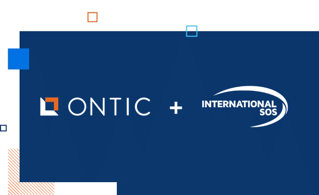 Ontic + International SOS logos