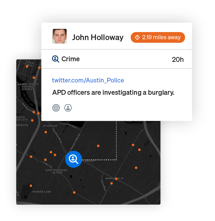 Track security risks — from global scale to local context