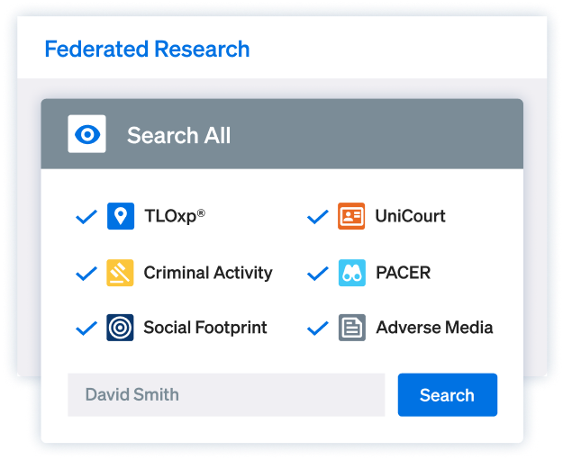 Research tools built for physical security teams