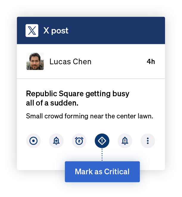 Comprehensive coverage, customized to your mission